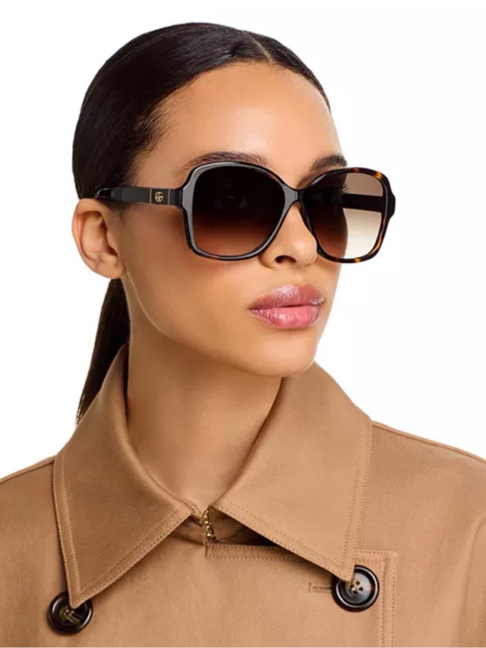 Gucci sunglasses gg0765sa black glasses